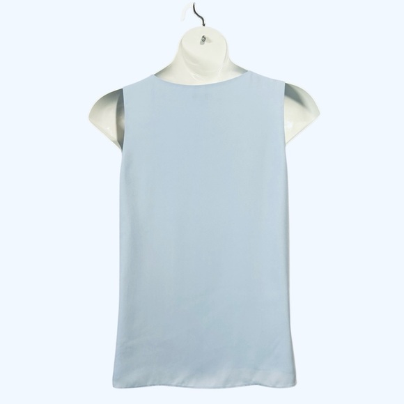 NEW, Laura, Sleeveless Blouse With Layered
Effect, Size 8, Blue - Picture 8 of 8